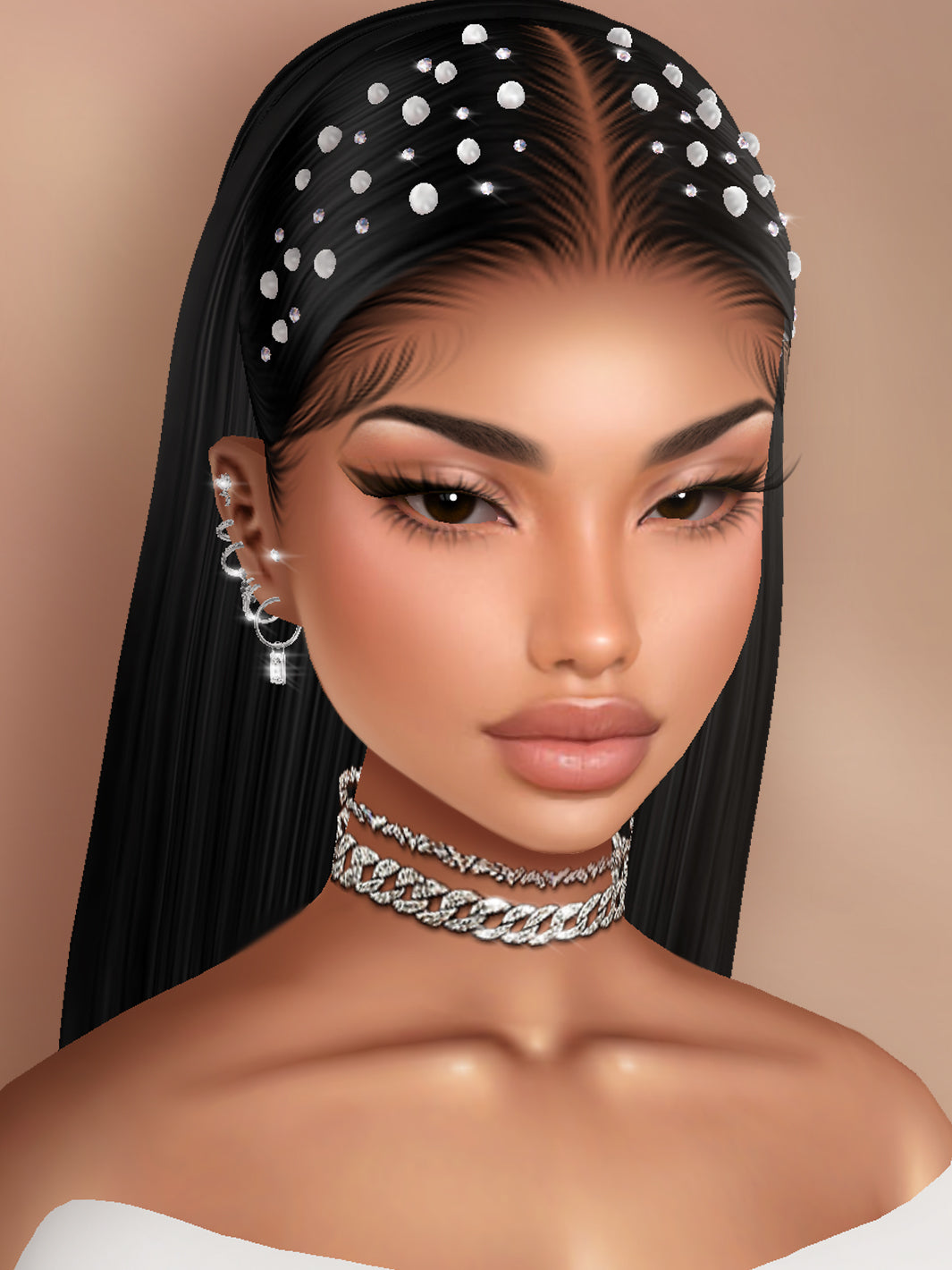 Babyhair Bling 03