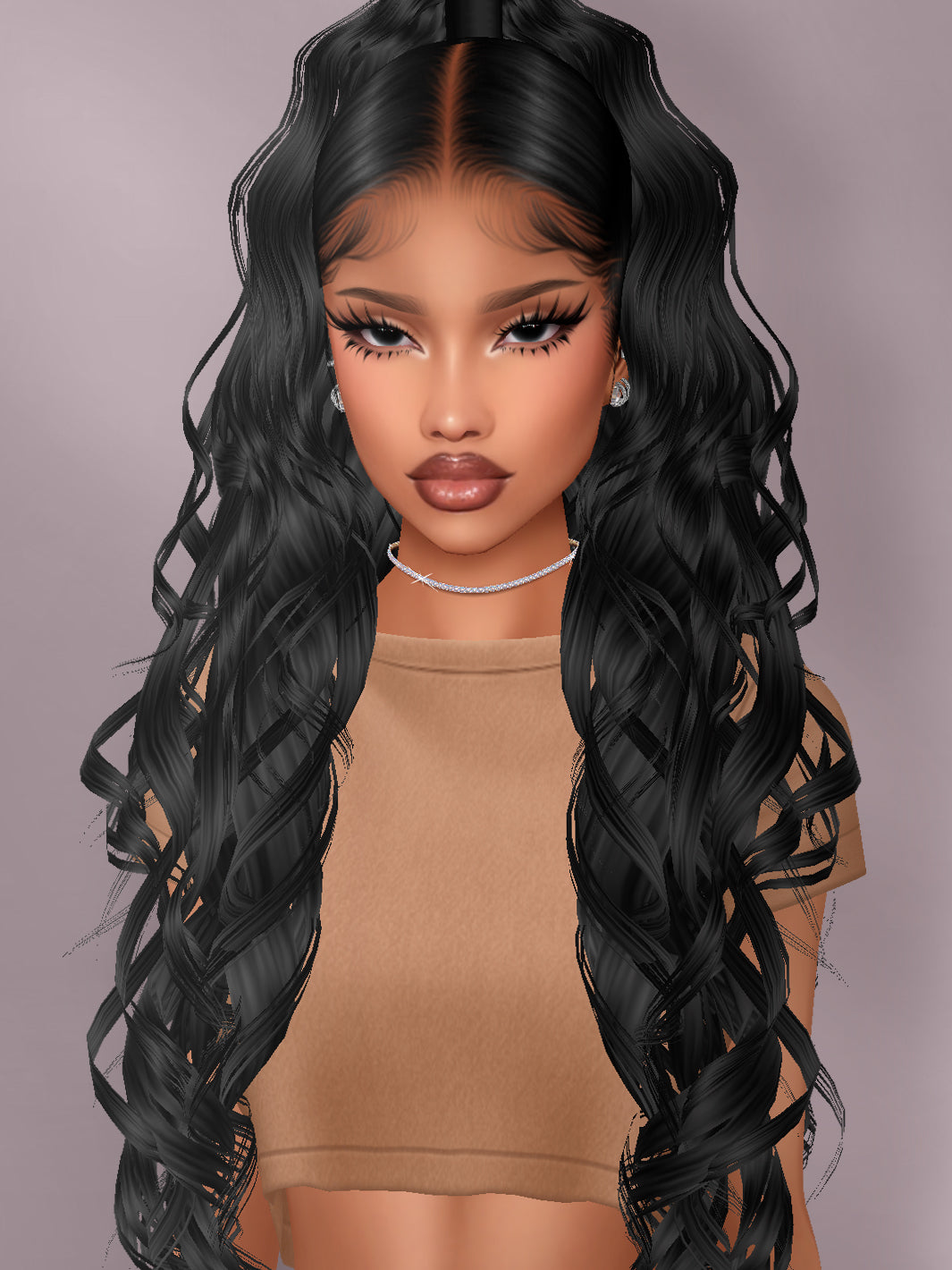 Black Crimp/Curls V1 – Virtualslay